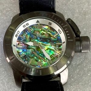 Invicta Corduba  Abalone w/Nylon Band Used Looks Great!